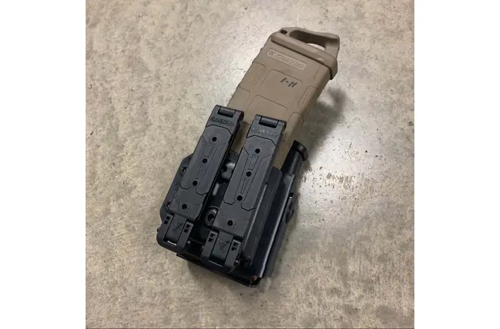 Zero9 Holsters Zero9 Rifle/pistol Combo / Glock 45 Cal / Basketweave / Molle Loks Z9-4021-BW-MLK w/  - view 4